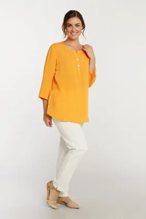 AA205 - Side-Button Linen Pullover