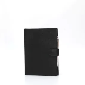 Agenda Grande in Pelle Nera