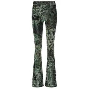 Aime Broek Yen Damast print