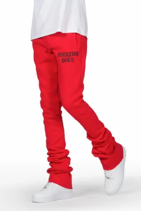 Alpine Red Super Stacked Trackpant