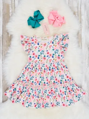 Anemone Tiered Ruffle Dress