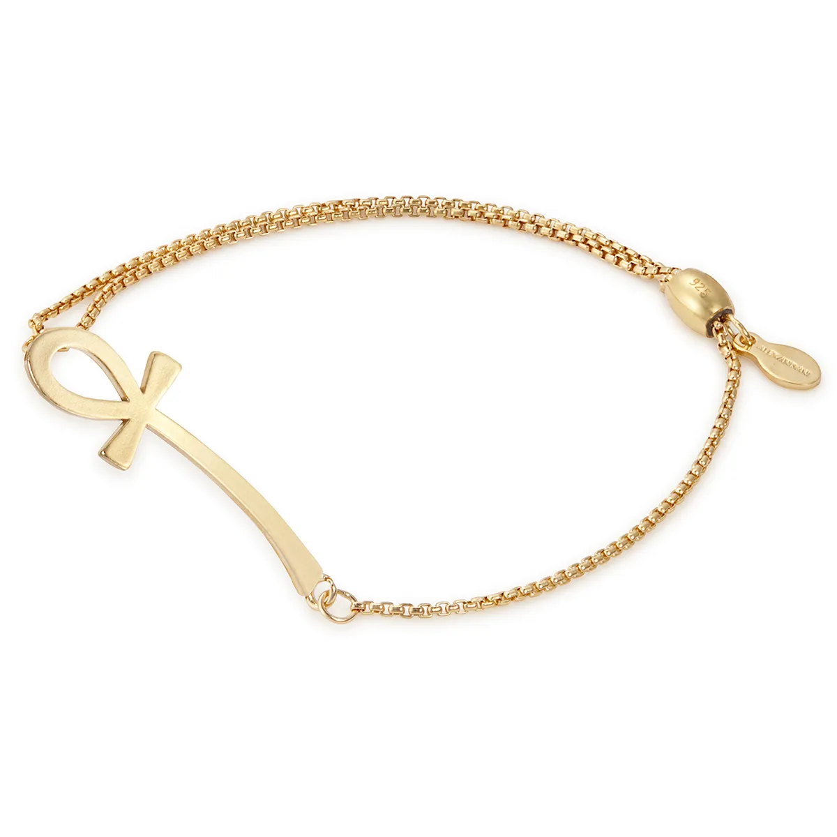 Ankh Pull Chain Bracelet