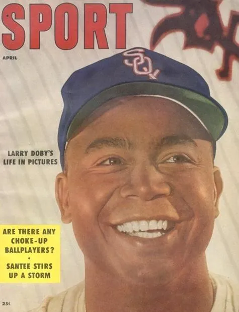 April 1956 Sport Cover (Larry Doby, Chicago White Sox)