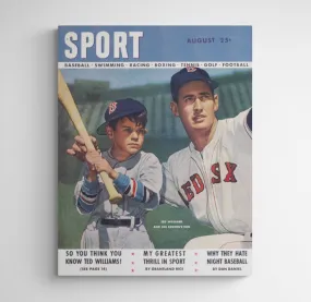 August 1947 SPORT Cover (Ted Williams, Boston Red Sox)