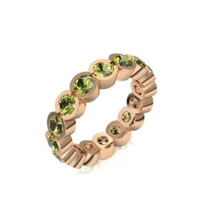 Beauty - Rosegold 750 - Peridot