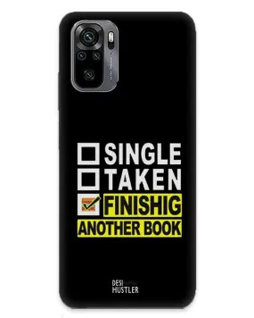 Bibliophile status | redmi note 10  Phone Case