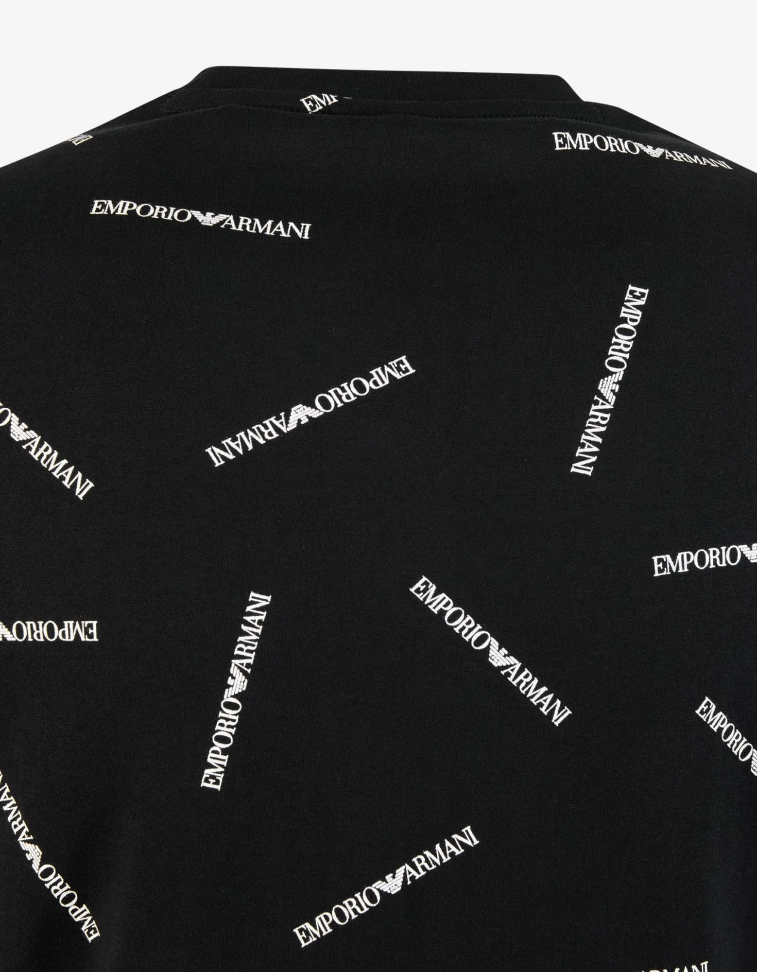 Black All-Over Logo T-Shirt