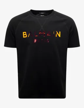 Black Hologram Logo T-Shirt