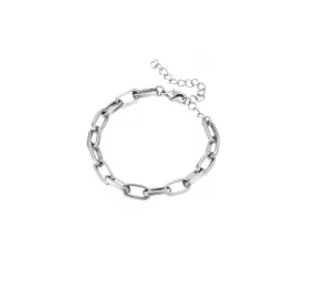 Briana Link Bracelet Silver