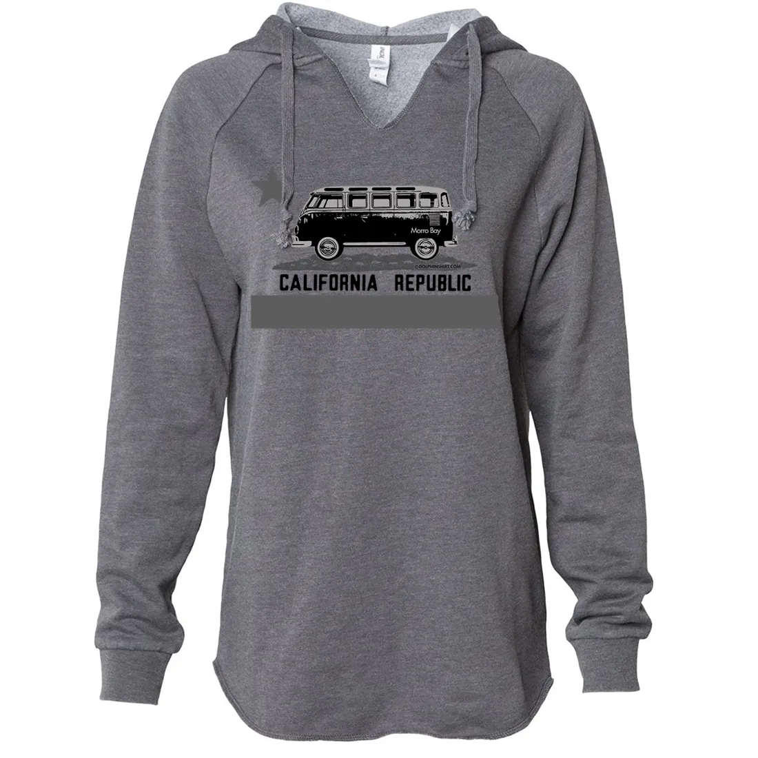 California Republic Fashion Van Women's Soft Hooded Pullover