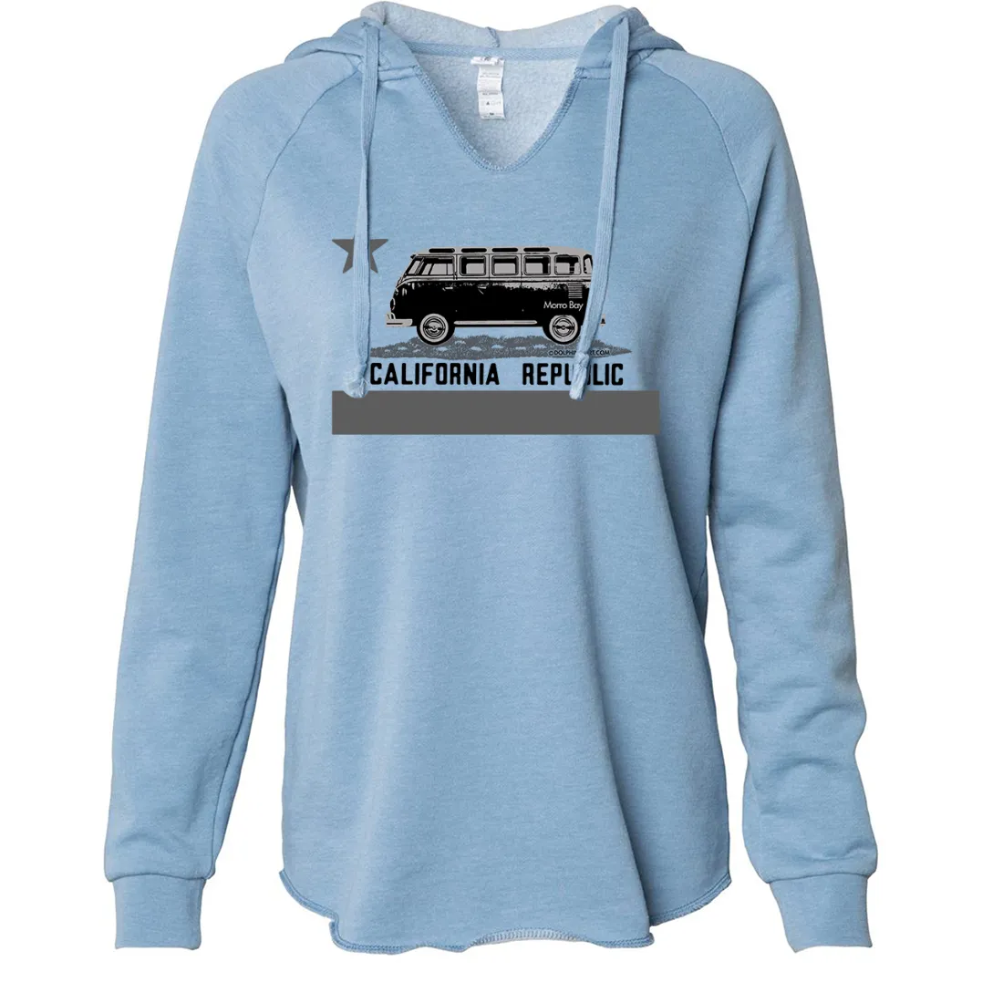 California Republic Fashion Van Women's Soft Hooded Pullover