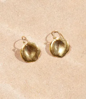 Chan Luu Gold Disc Earrings