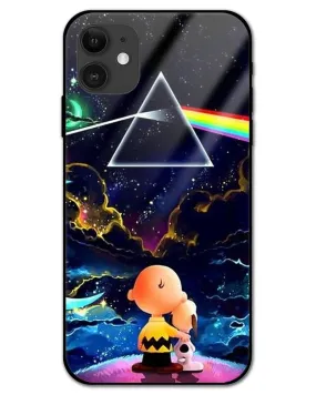 Cosmic friends  |  Iphone 12 glass Phone Case