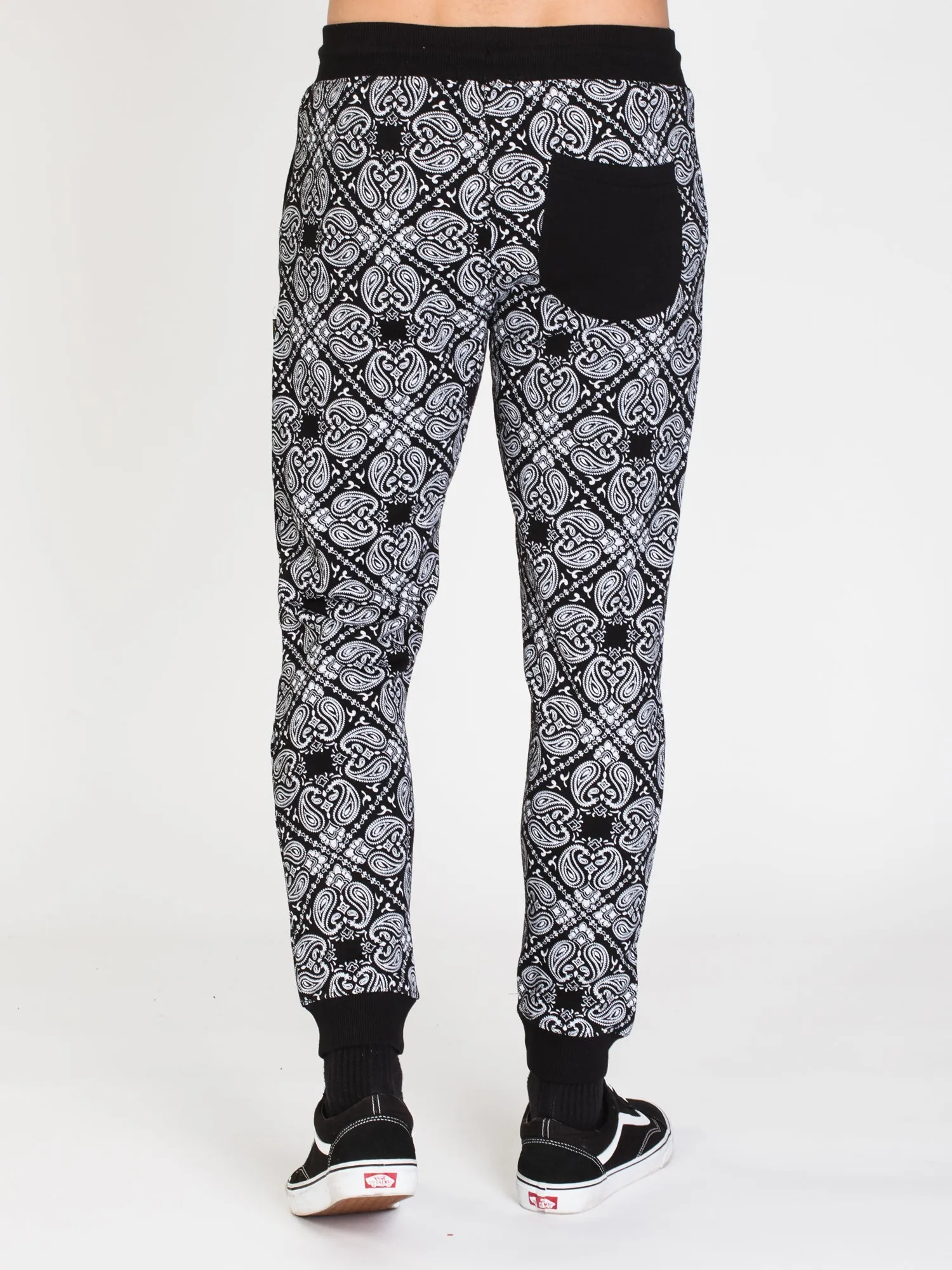 CROOKS & CASTLES BANDANA BANDUSA SWEATPANT  - CLEARANCE