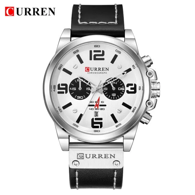 CURREN Top Brand Waterproof Sport Wrist Watch