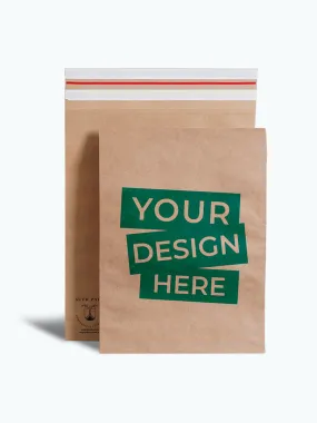 Custom Kraft Paper Mailers for Eco-friendly Packaging- MOQ-50 Mailers