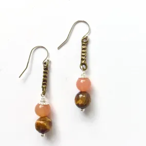 Dreamland Duo Carnelian Earrings