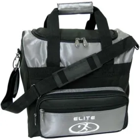 Elite Impression Single Tote Silver Bowling Bag