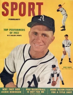 February 1953 Sport Cover (Bobby Shantz, Philadelphia Athletics)