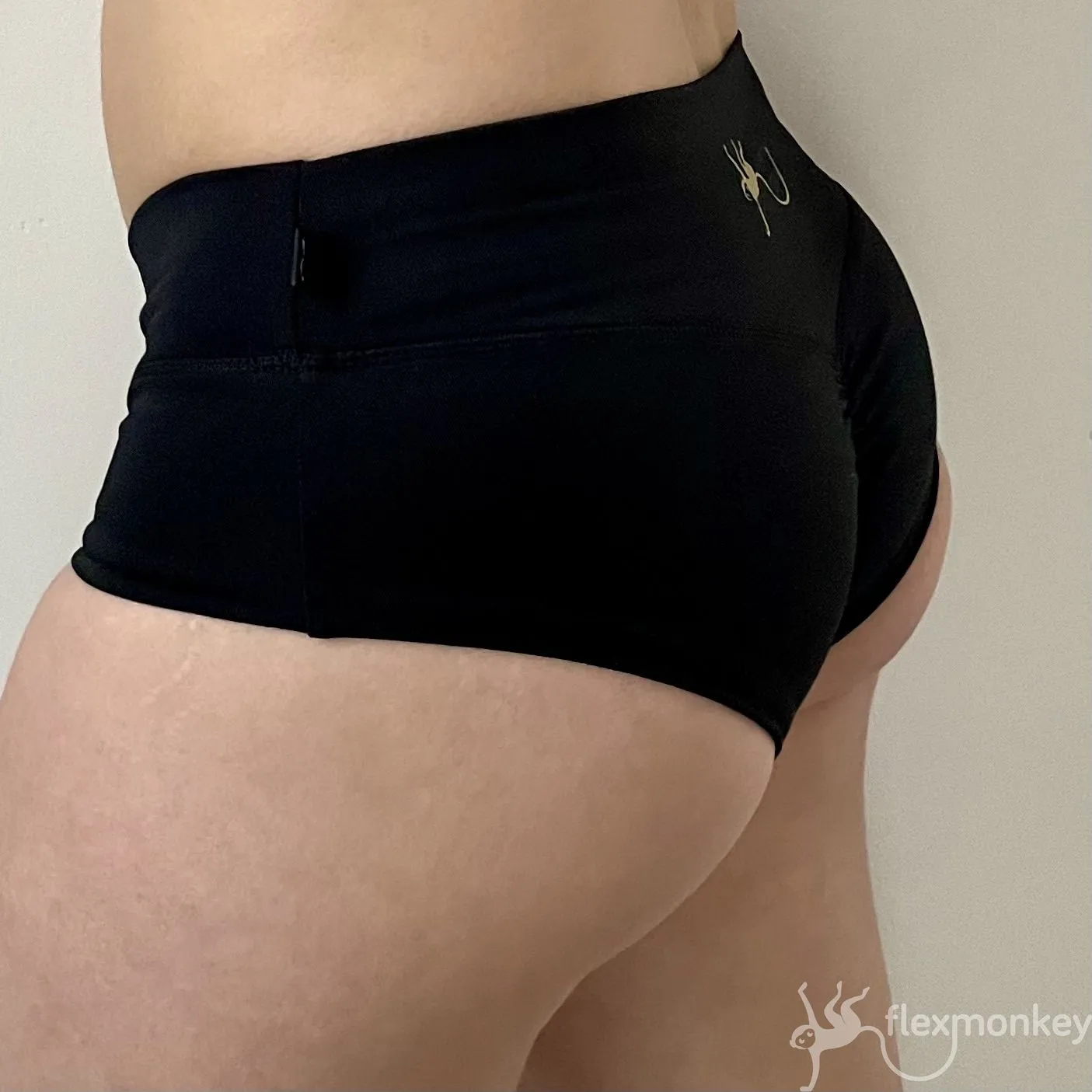 Flexmonkey Tiny poleshorts - Black