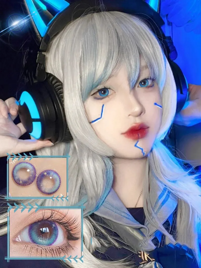 Halloween Lolita Colored Eye Contacts Lenses