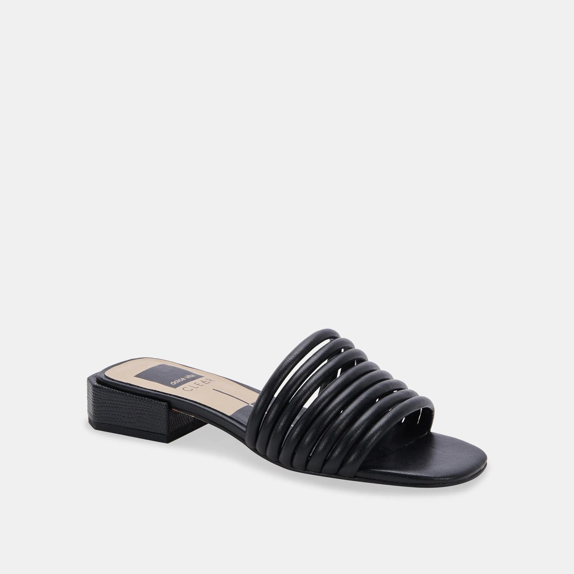 HAZIL SANDALS BLACK STELLA - re:vita