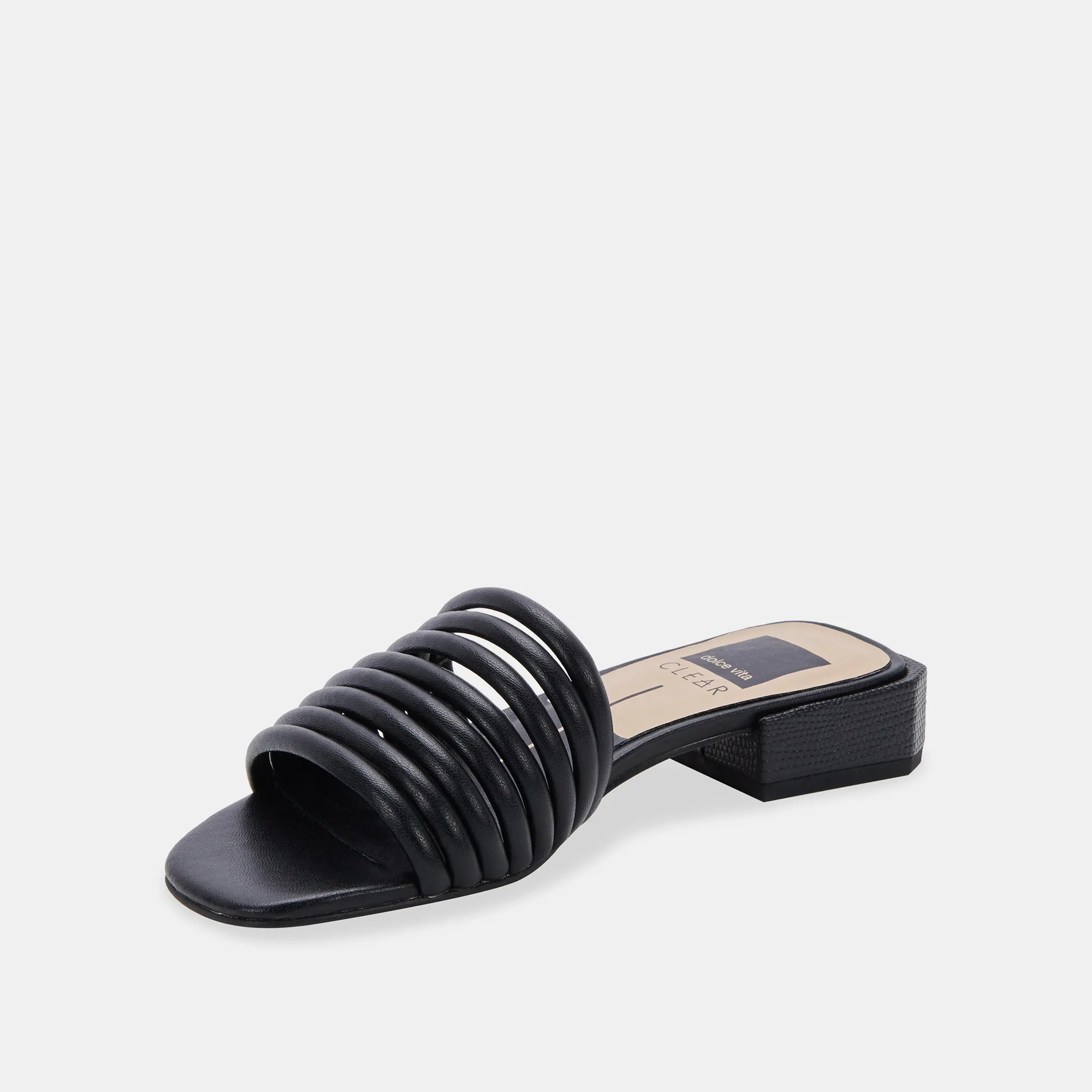 HAZIL SANDALS BLACK STELLA - re:vita