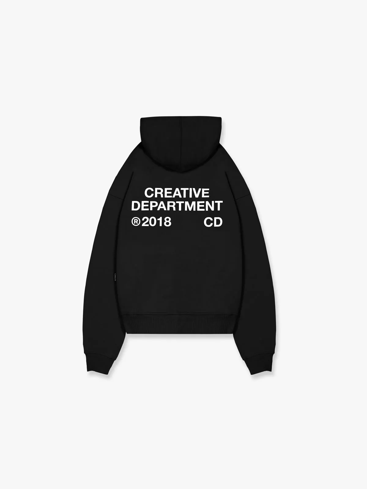 HOODIE CREATIVE DEPT - BLACK