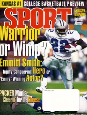 January 1997 Sport Cover (Emmit Smith, Dallas Cowboys)