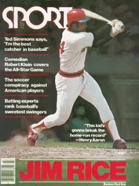 July 1978 SPORT Cover (Jim Rice, Boston Red Sox)