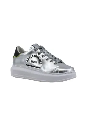 KARL LAGERFELD Kapri Metal Maison Sneaker Donna Silver KL62539D