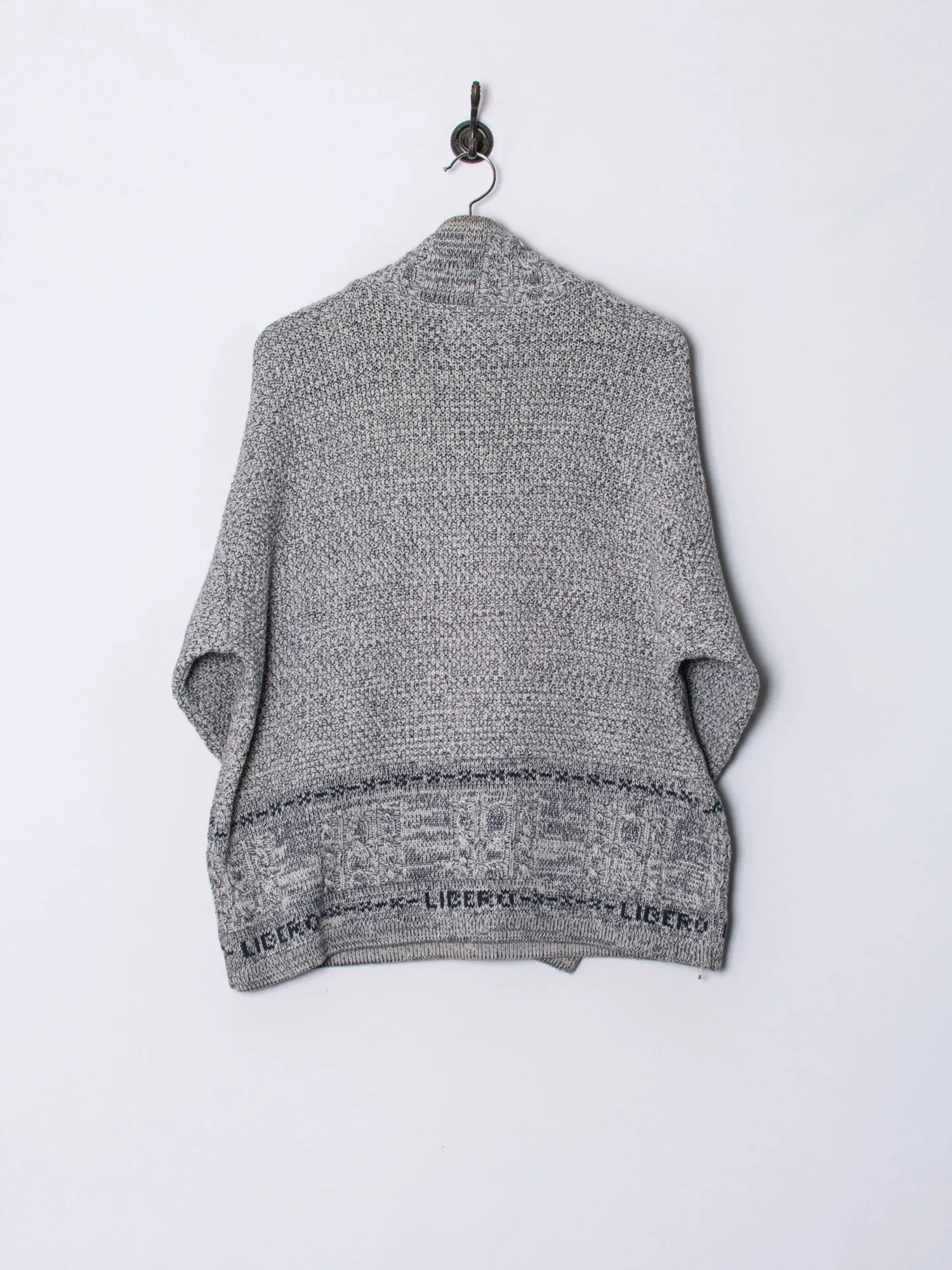 Libero 1/3 Zipper Grey II Sweater