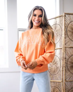 NEW! Mama Tangerine Sweatshirt