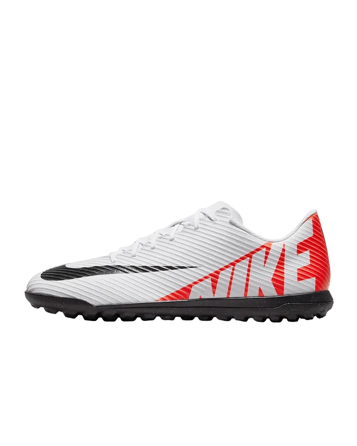 Nike men's soccer shoe Vapor 15 Club TF DJ5968-600 crimson-white-black