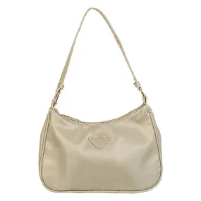 Nylon Rectangle Shoulder Bag