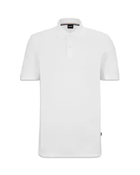 Polo Uomo Boss Polo Pallas Bianco