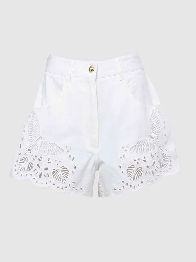 Richilieu Embroidered Shorts