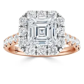 Sadie - 18ct Rose Gold - Asscher