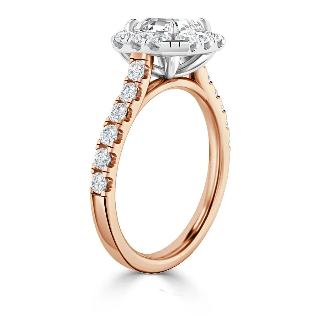 Sadie - 18ct Rose Gold - Asscher