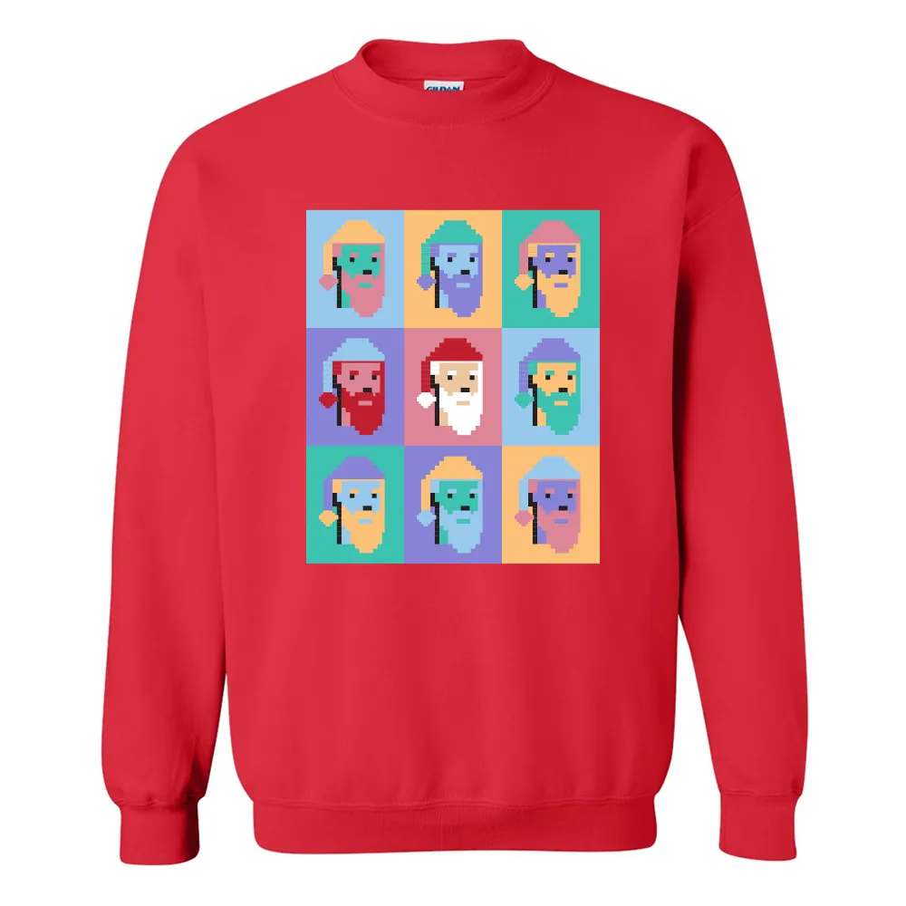 Santapunk Group Crewneck Sweatshirt