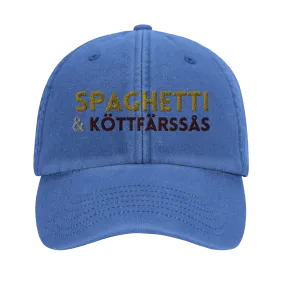 Spaghetti och köttfärssås - Vintagekeps