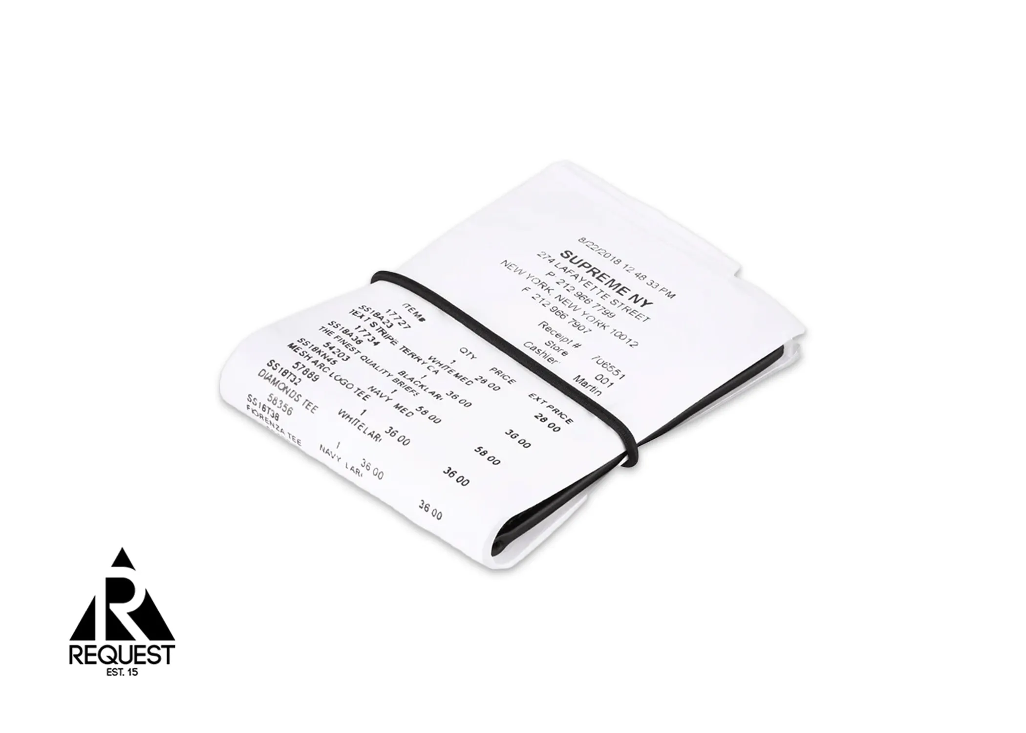 Supreme MM6 Maison Margiela Receipt Wallet “Multicolor”