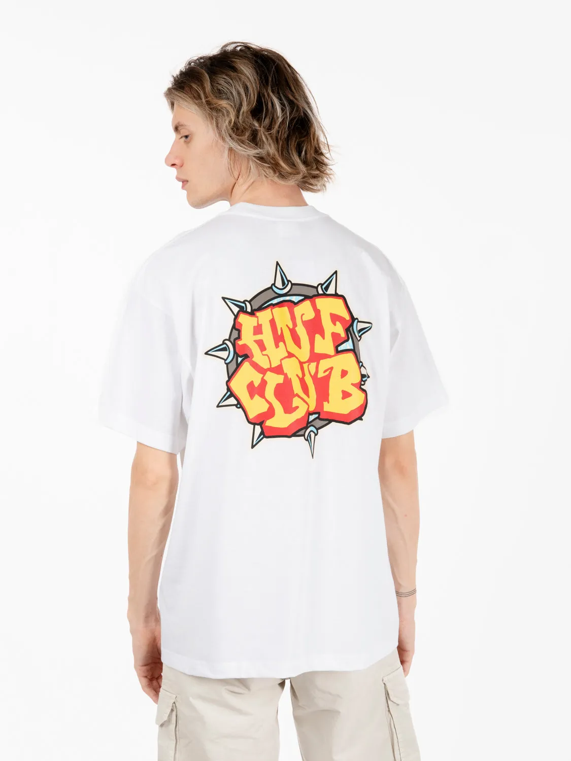 T-shirt Huf Club s/s white