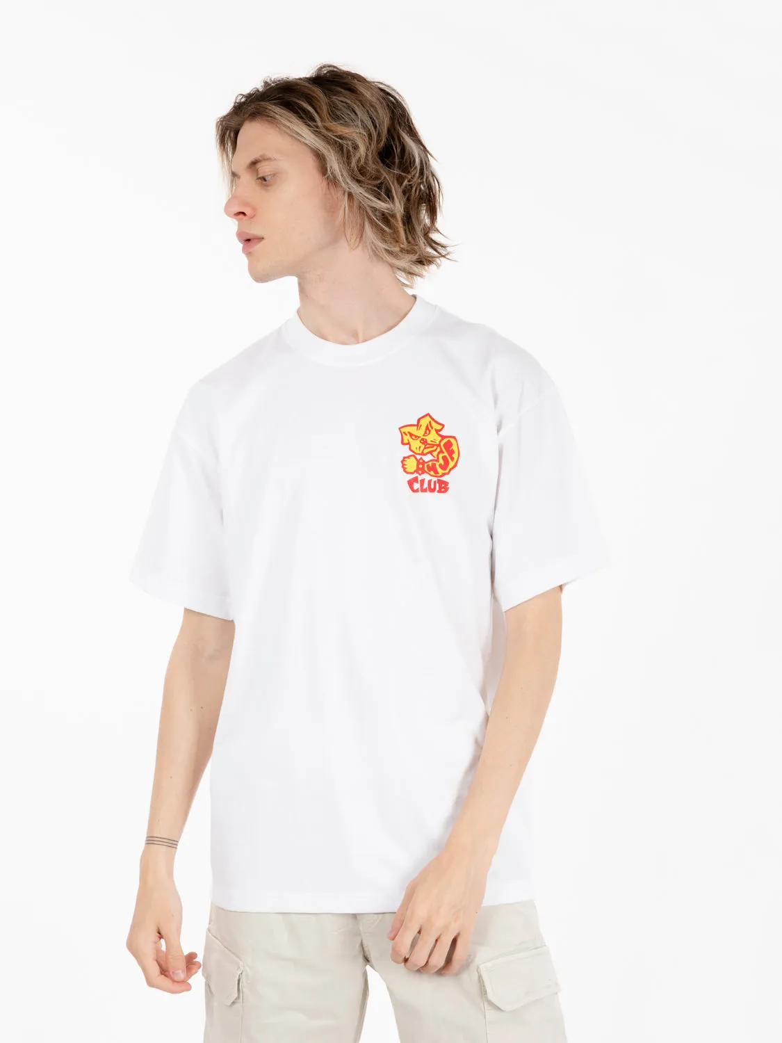 T-shirt Huf Club s/s white