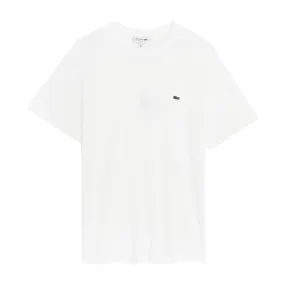 T-shirt Uomo Lacoste Girocollo Bianco