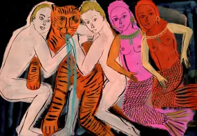 Tiger and Mermaids