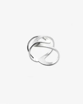 Together grande ring silver