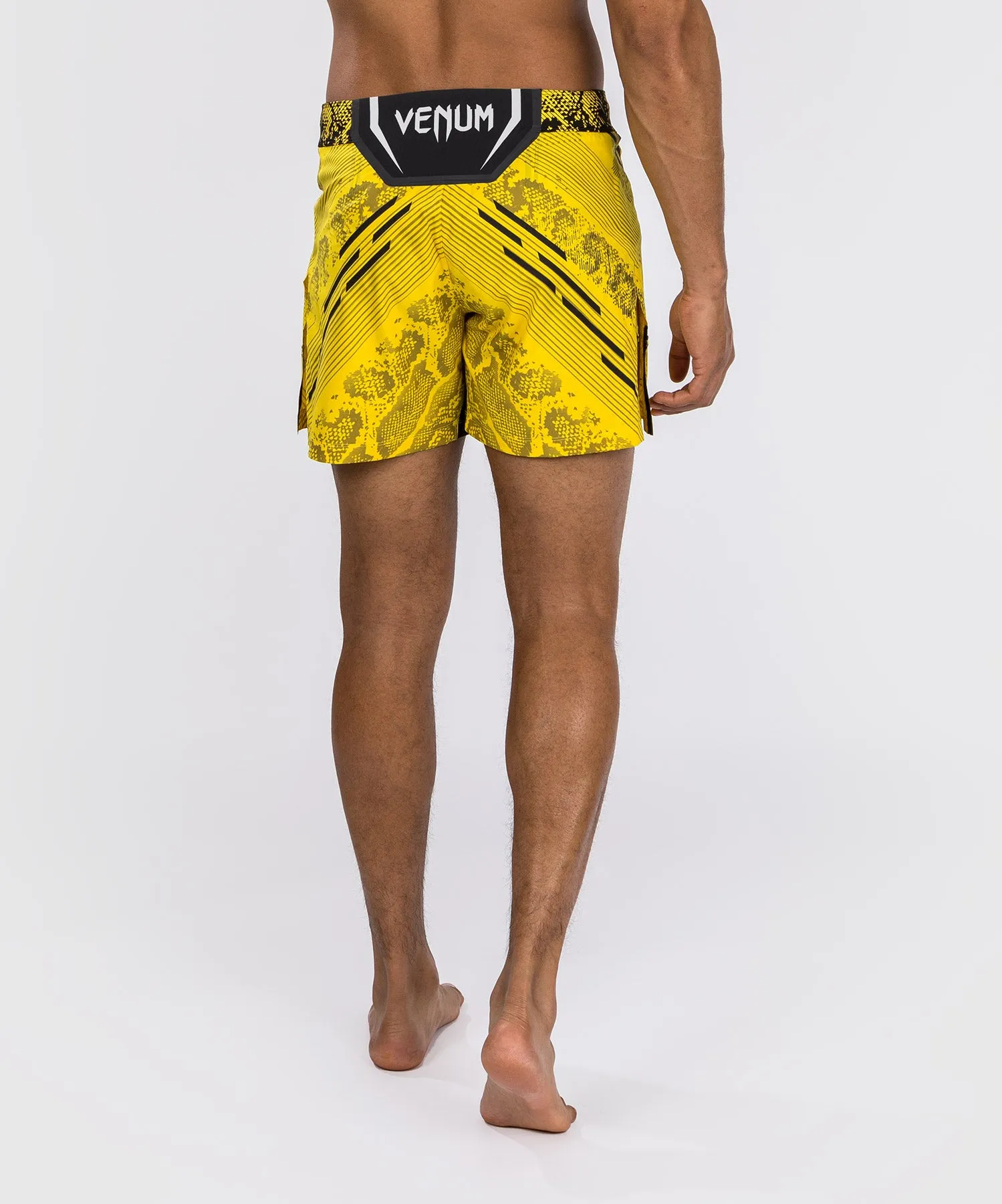 UFC Adrenaline by Venum Authentic Fight Night Men's Fight Short - Short Fit - Yellow