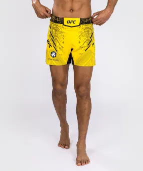 UFC Adrenaline by Venum Authentic Fight Night Men's Fight Short - Short Fit - Yellow