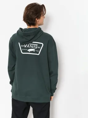 Vans hooded sweatshirt with logo print on the back VA2WF7YDX forest green